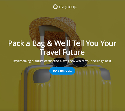 personalized travel quiz